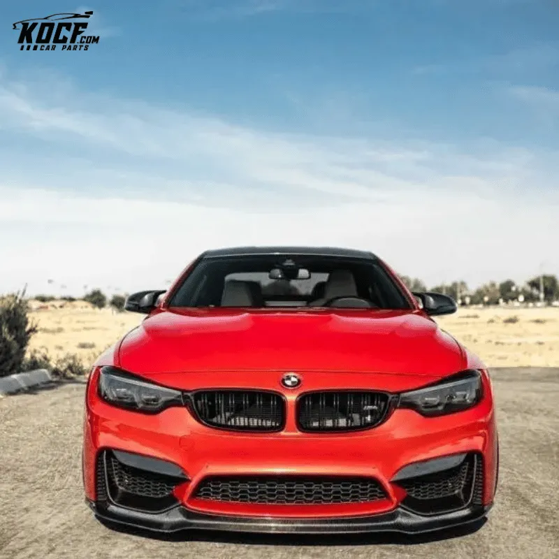 2014-2020 M3 F80 VOR style Carbon Fiber Front Bumper Lip Spoiler Chin Splitter Body Kits For BMW F80 F82 F83 M3 M4