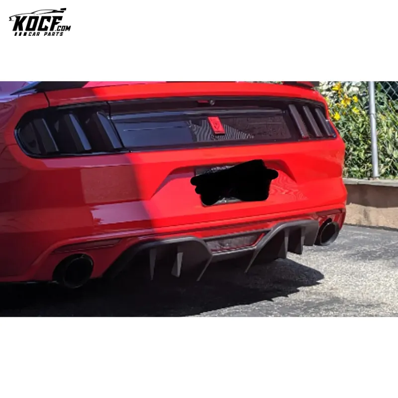 2019 Mustang Rear Spoiler GT350 Style Carbon Fiber Rear Trunk Spoiler Wing For Ford Mustang