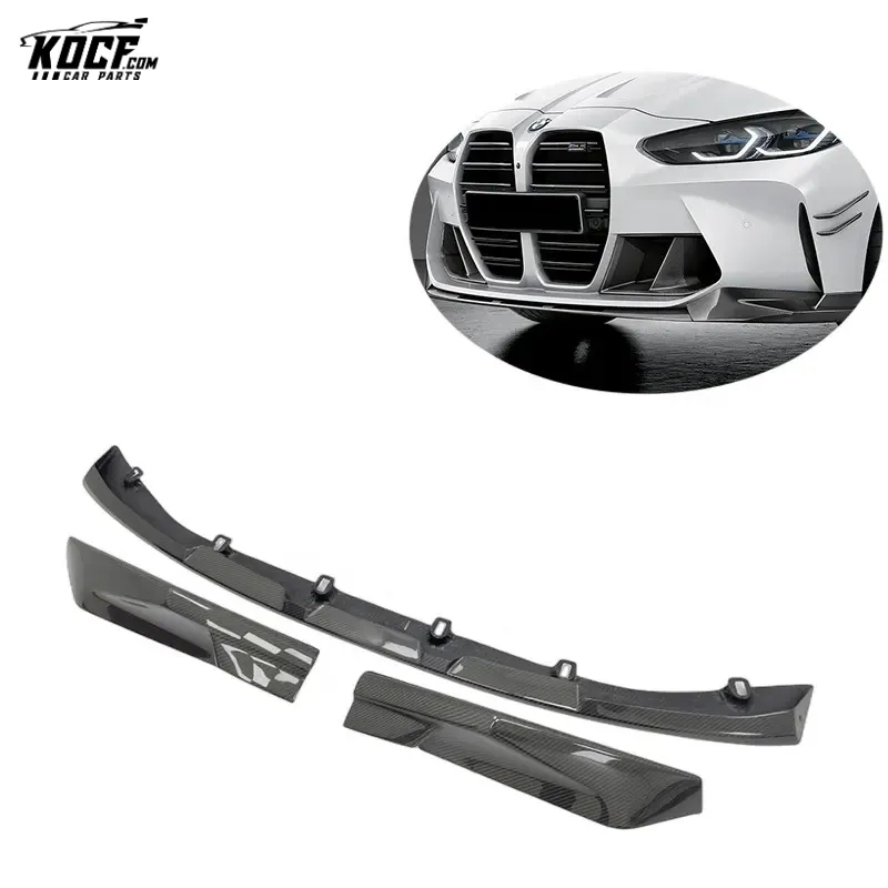 2020-23 Carbon Fiber Front Bumper Lip Mp Type Splitter Spoiler For BMW G82 M4 G80 M3 Front Lip