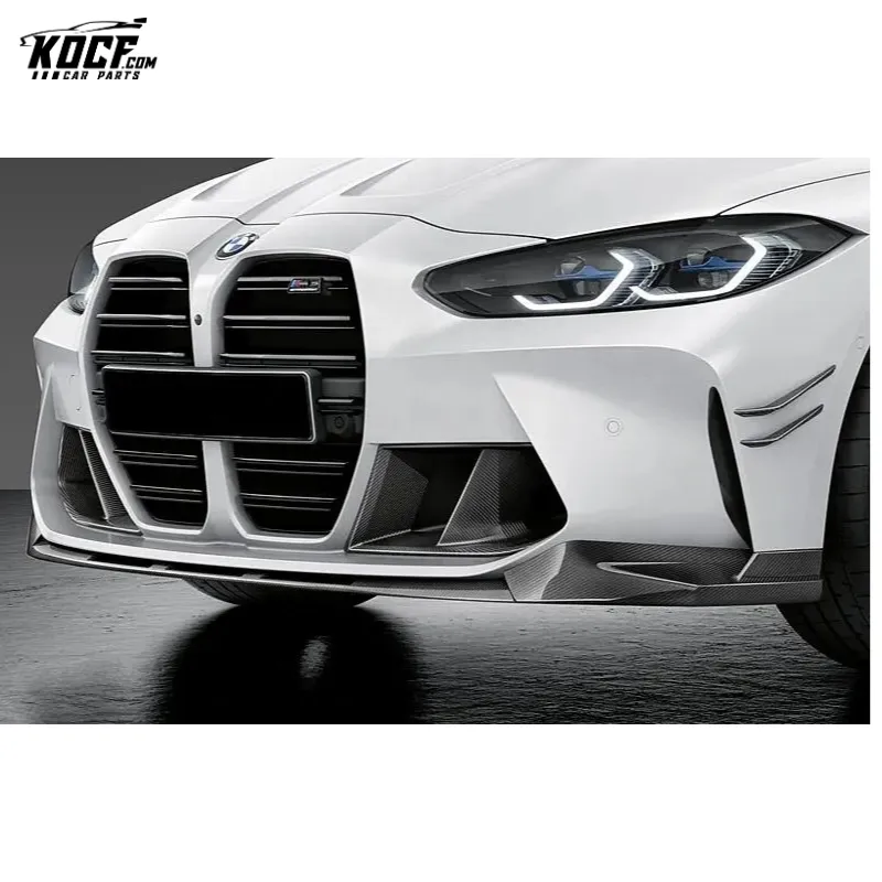 2020-23 Carbon Fiber Front Bumper Lip Mp Type Splitter Spoiler For BMW G82 M4 G80 M3 Front Lip