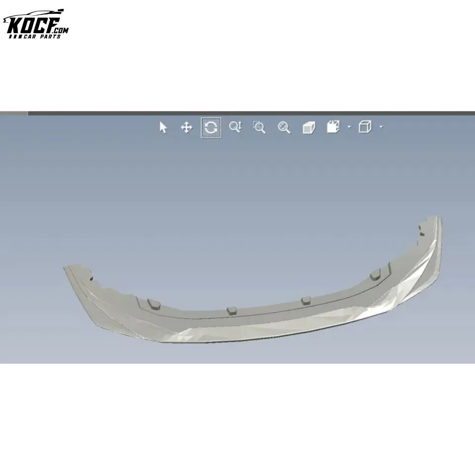 2022 ART style Carbon Fiber Front Bumper Spoiler Lip Splitter For Subaru BRZ