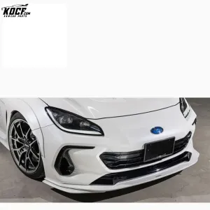 2022 ART style Carbon Fiber Front Bumper Spoiler Lip Splitter For Subaru BRZ