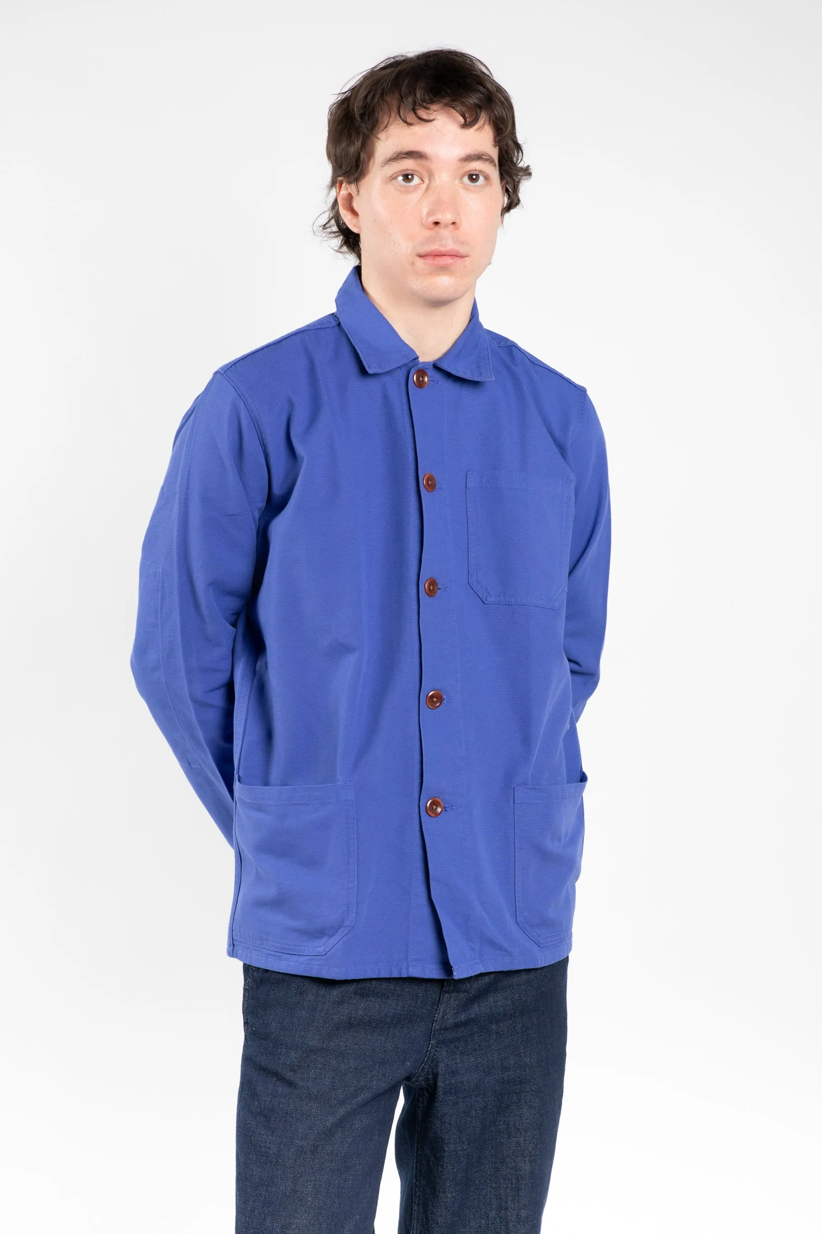 3001 Button OverShirt | Ultra Blue