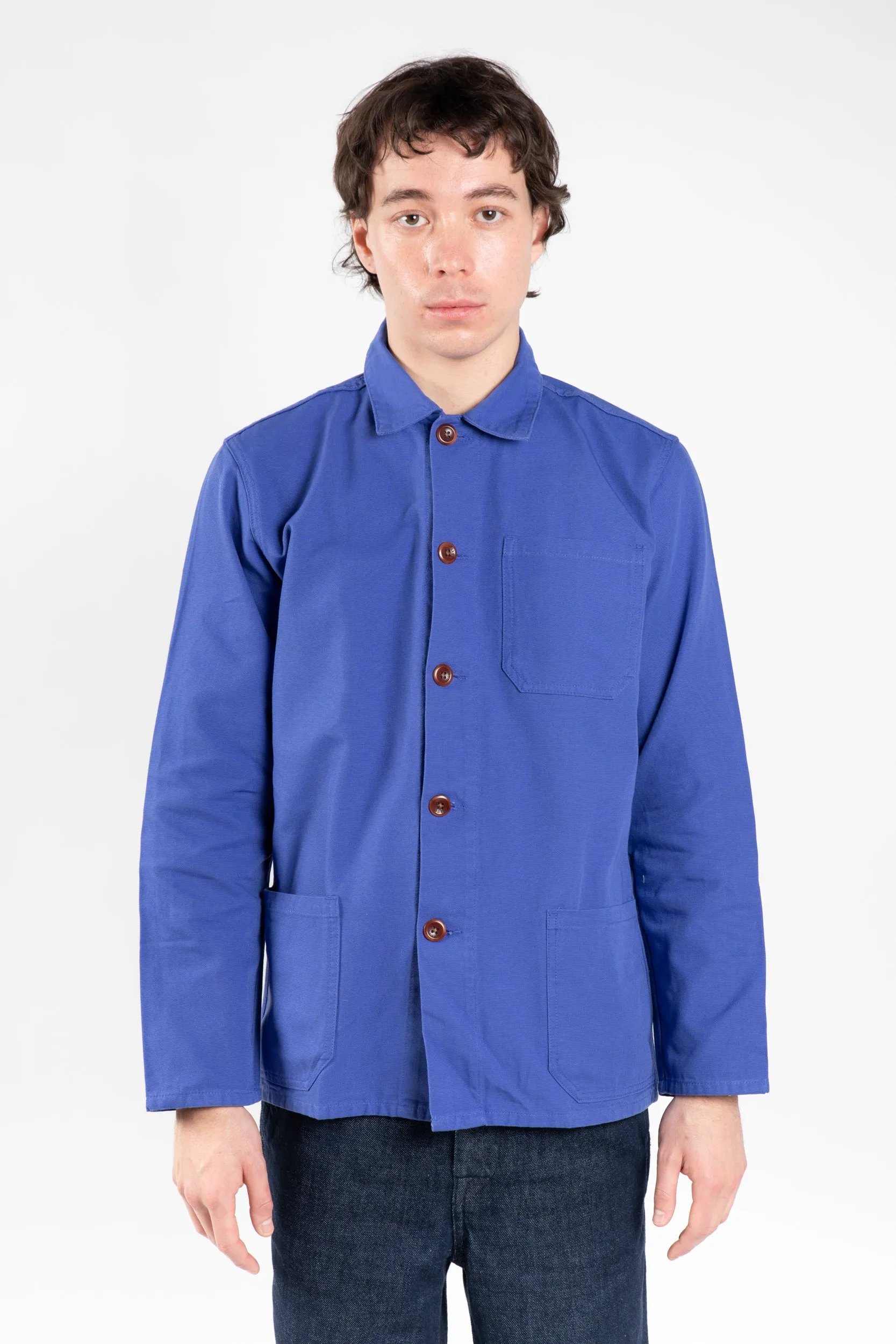 3001 Button OverShirt | Ultra Blue