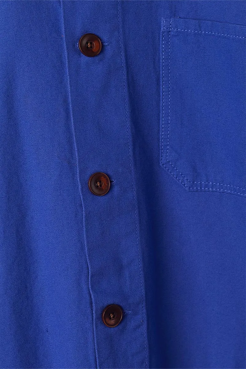 3001 Button OverShirt | Ultra Blue