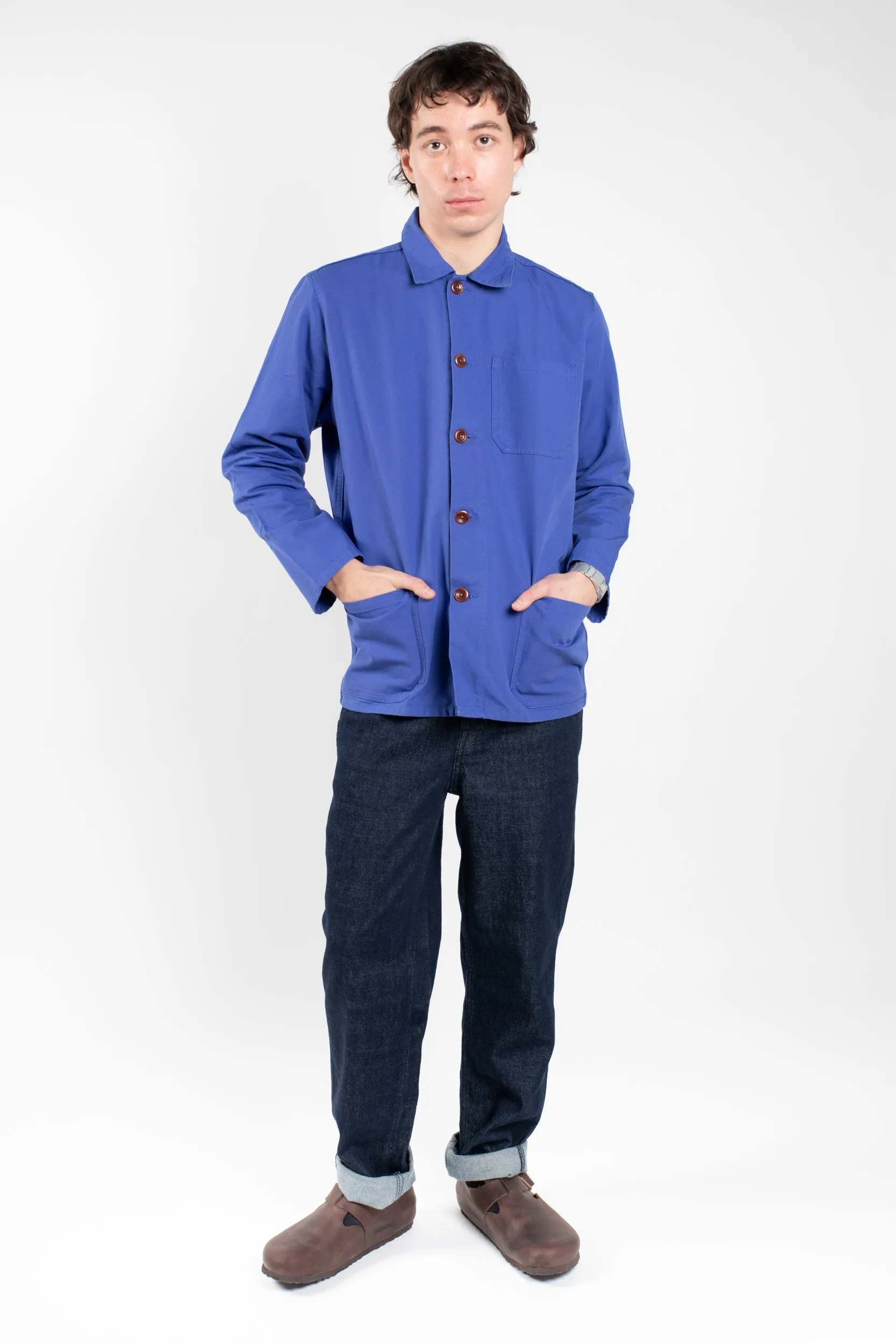 3001 Button OverShirt | Ultra Blue