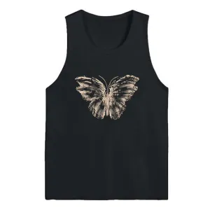 Aesthetic Butterfly Print Tee