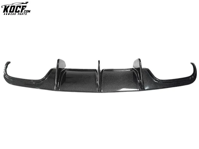 Big fin style carbon fiber rear diffuser Spoiler lip for Mercedes Benz C63 W204 2009-11 Prefacelift