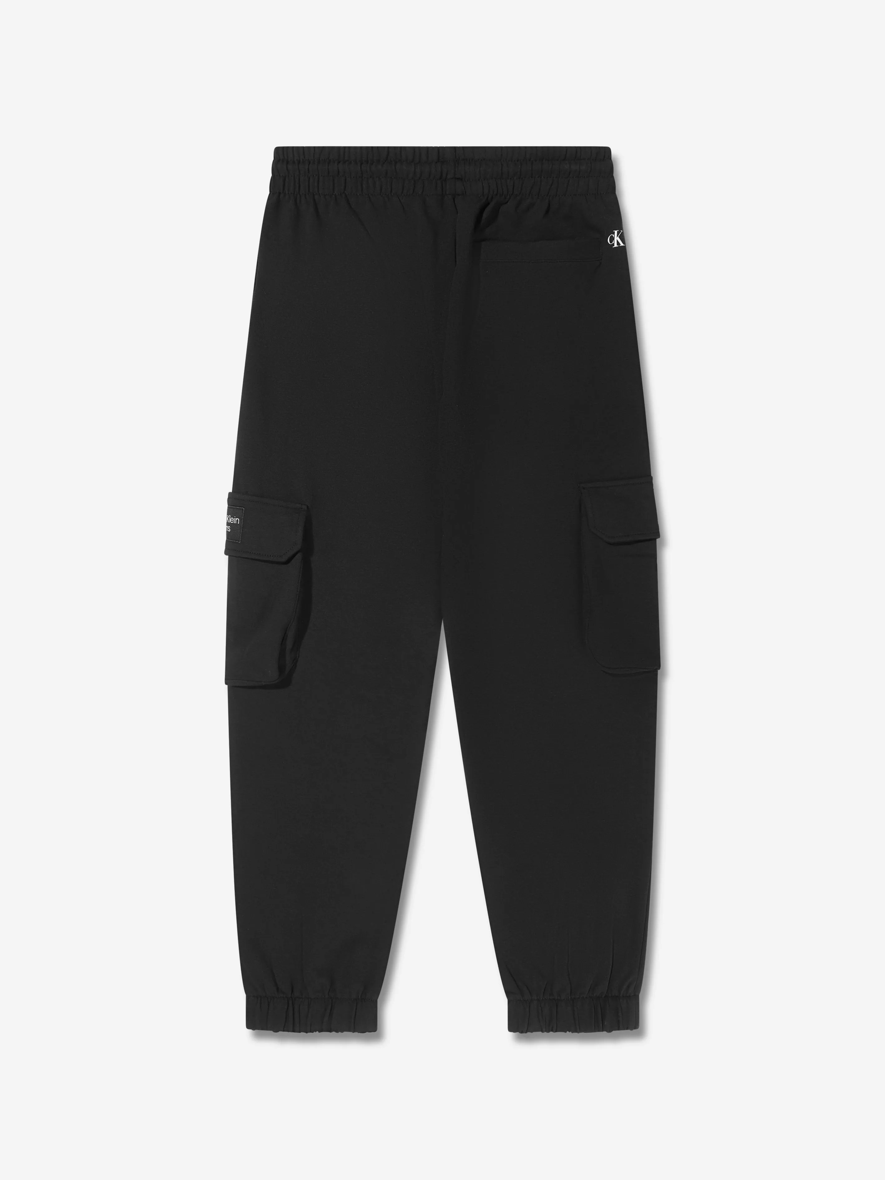 Calvin Klein Girls Organic Cotton Cargo Utility Sweatpants