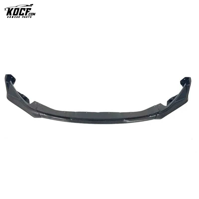 Carbon fiber Front lip 3-PC VOR style front splitter bumper lip for BMW G80 G82 G83 M3 M4 2021 