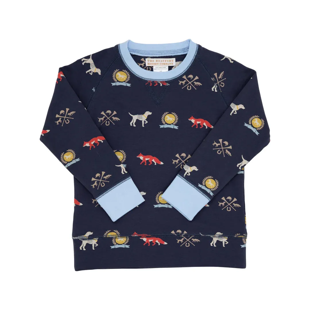 Cassidy Comfy Crewneck, Hyde Park Hunt Club Boys FT