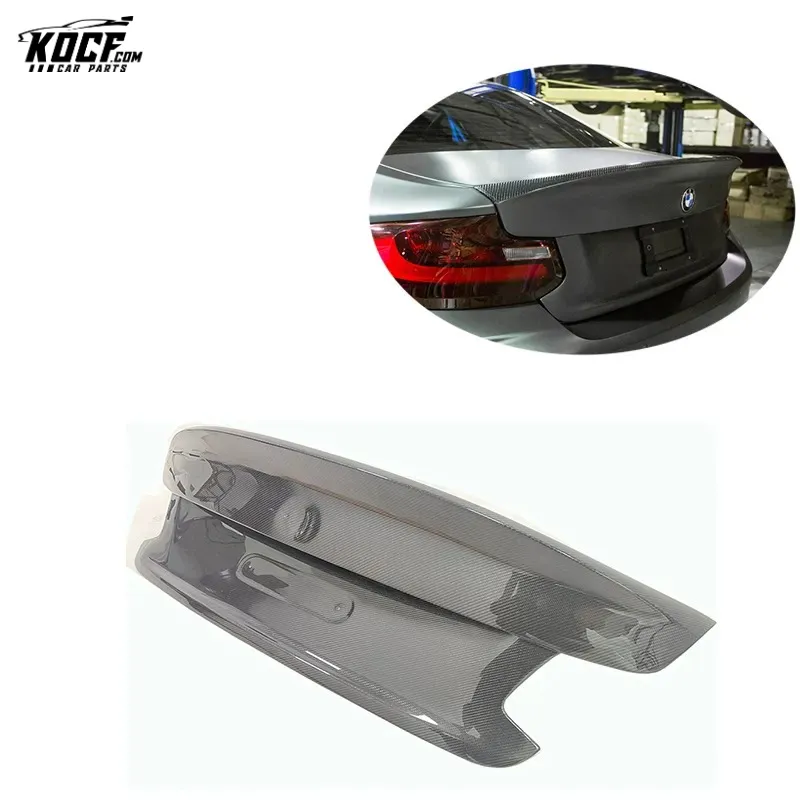 CLS style Carbon Fiber Rear Boot Trunk for BMW 2 Series F22 F87 M2 M2C Coupe M235i 2-Door 14-19