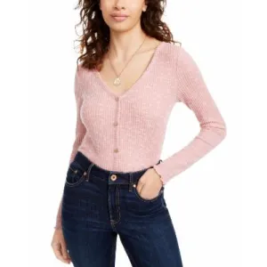 Crave Fame Juniors Cozy Rib-Knit Top, Size XS