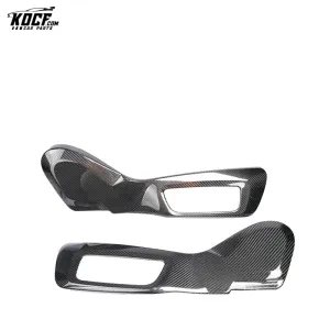 Dry Carbon Fiber interior trim side seat trim frame For BMW G80 M3 G82 M4