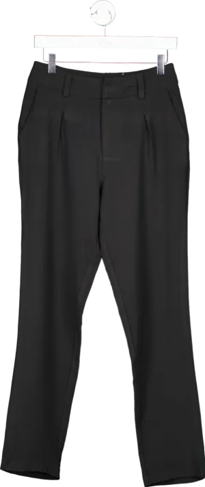 Fashion Nova Black Trousers Uk S