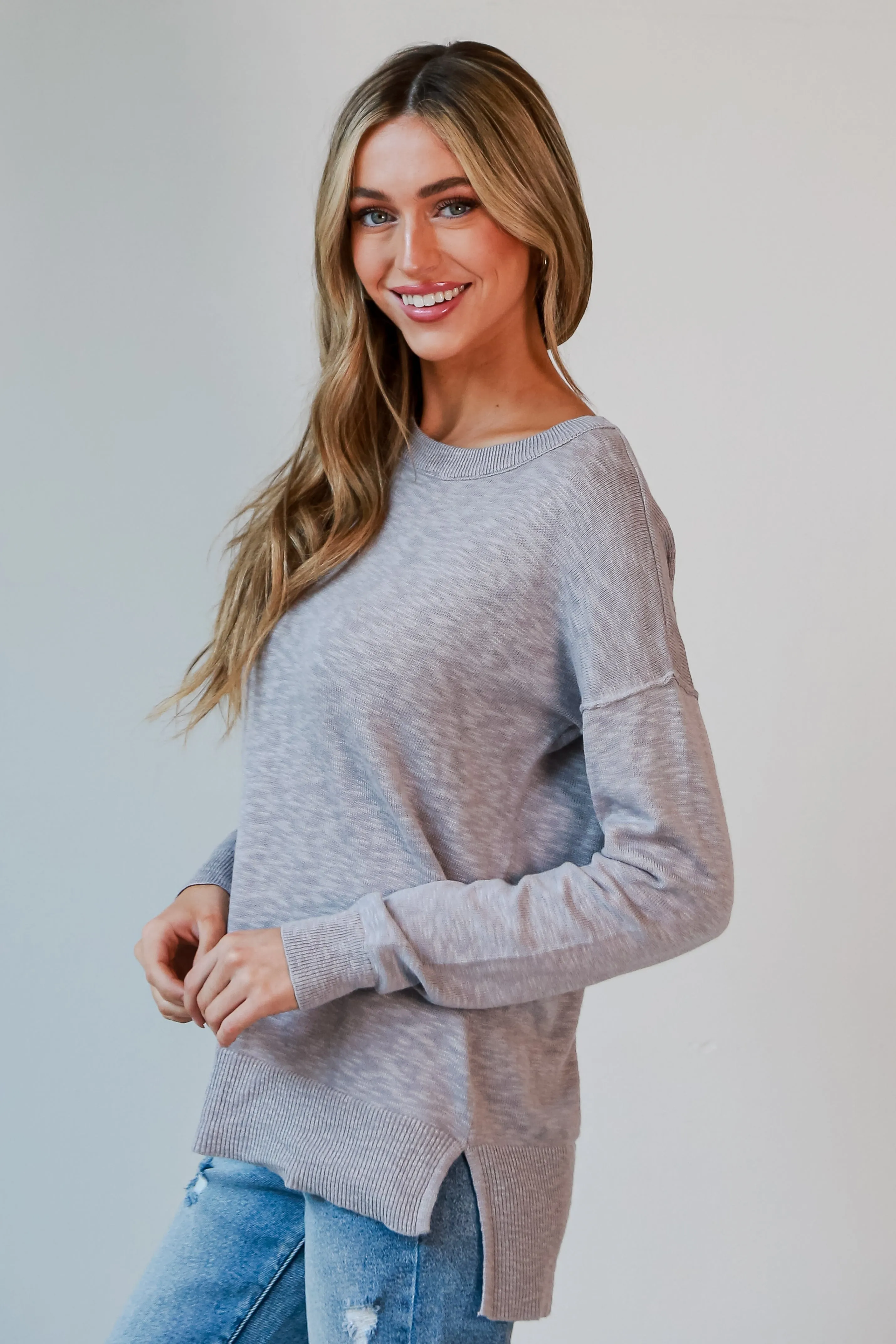 FINAL SALE - Stella Lightweight Knit Sweater - DOORBUSTER