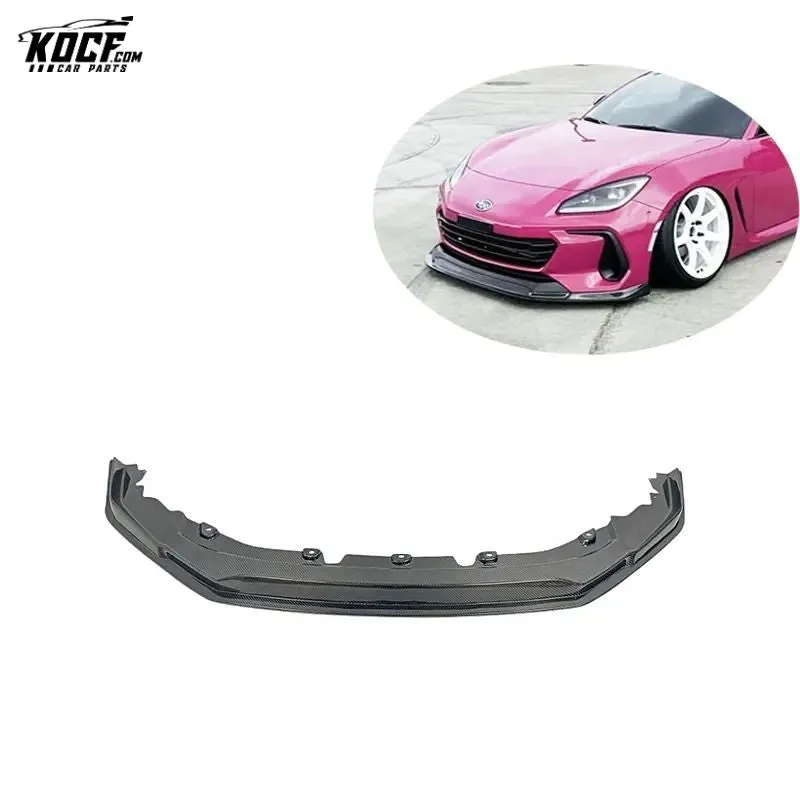 Fit For Subaru BRZ SH-Style Carbon Fiber Front Bumper Lip Spoiler Splitter 2022