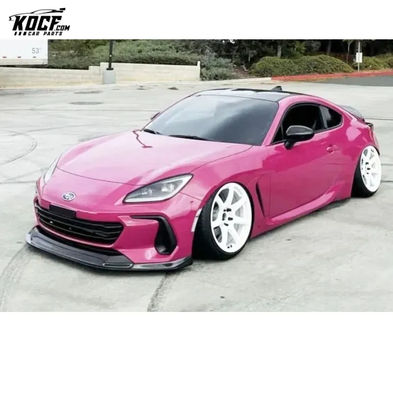 Fit For Subaru BRZ SH-Style Carbon Fiber Front Bumper Lip Spoiler Splitter 2022