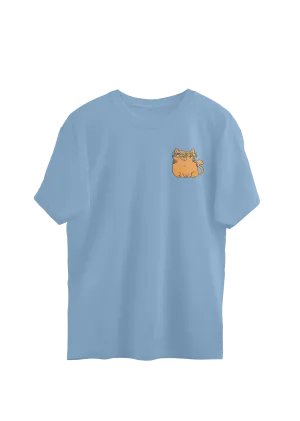 Flower Cat Oversized T-Shirt