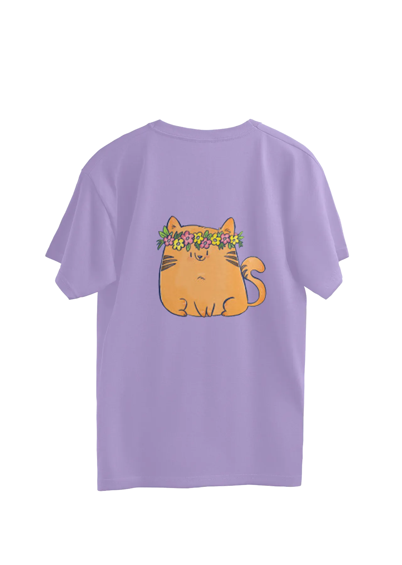 Flower Cat Oversized T-Shirt