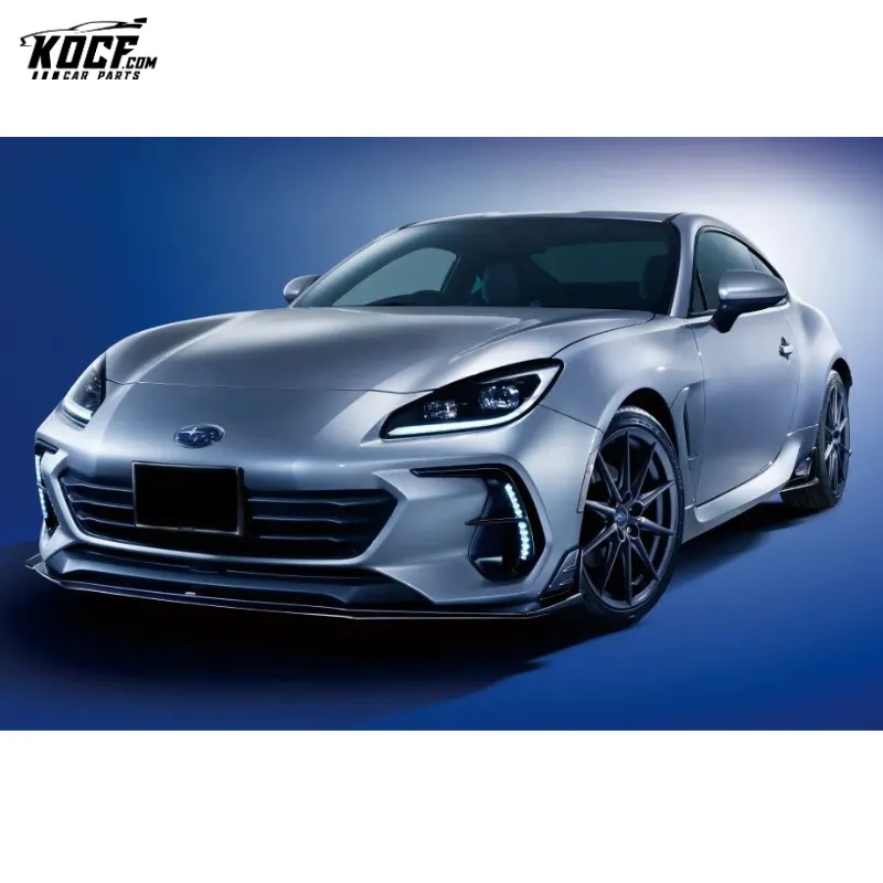 For 2022 Subaru BRZ ZD8 Sti-P Style Carbon Fiber Front Bumper Spoiler Lip Splitter