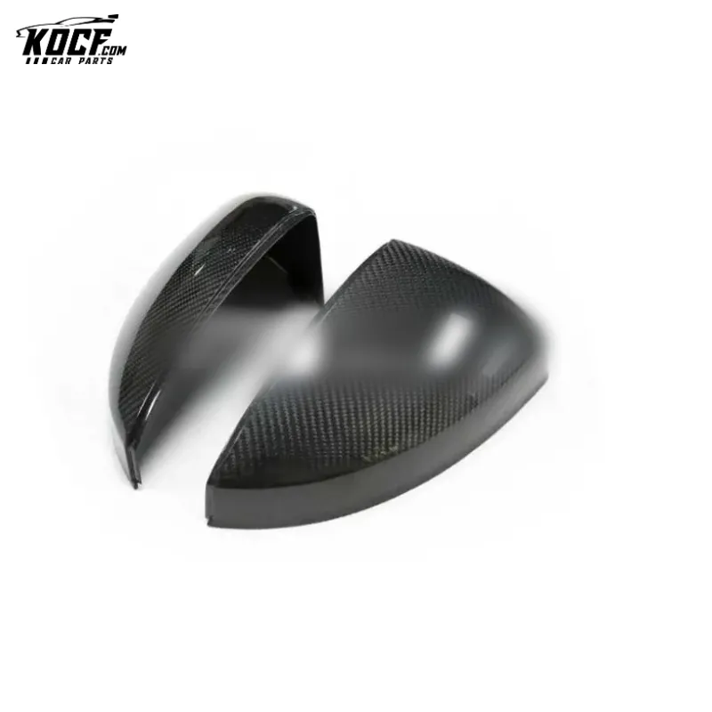 For Audi TTS TTRS Mirror cover Replacement Carbon Fiber Mirror Cover housing Case