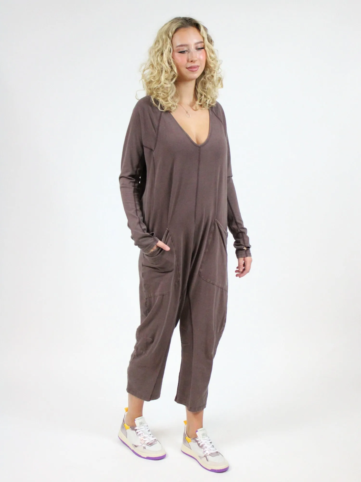 Free People Hot Shot Long Sleeve Onesie