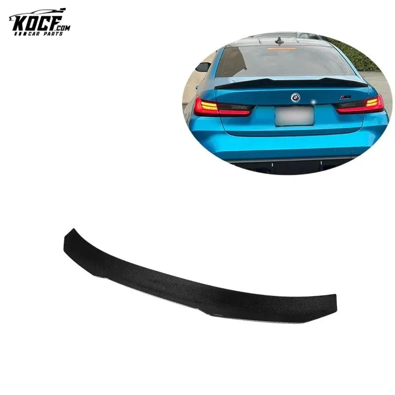 G80 M3 PS-M Style Carbon Fiber Rear Trunk Spoiler Wing For BMW G80 G82 M3 M4