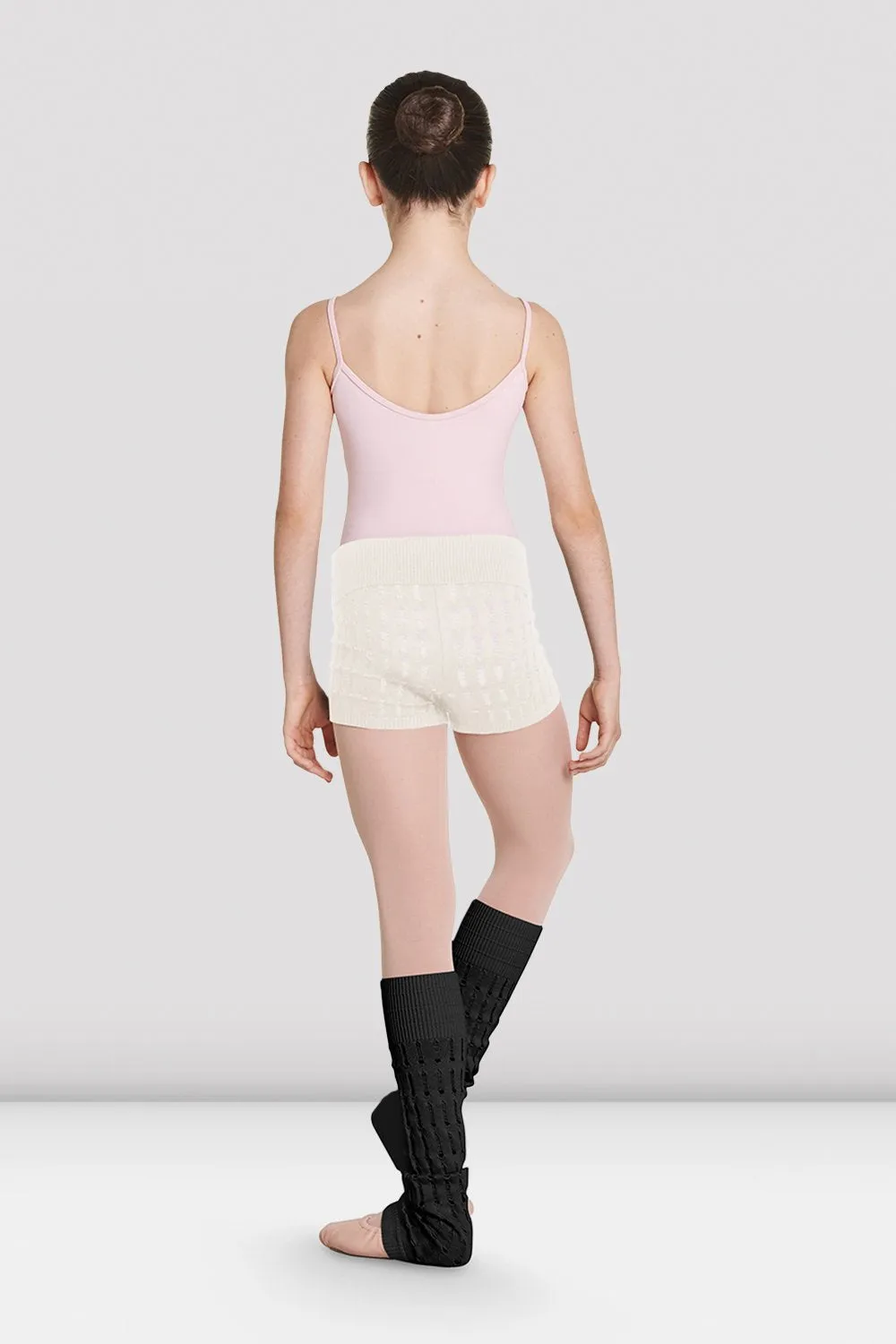 Girls Nora Knitted Warm-Up Shorts