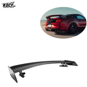 GT500 Style Carbon Fiber GT Wing Rear Trunk Spoiler Mustang Spoiler For FORD mustang 2015-20