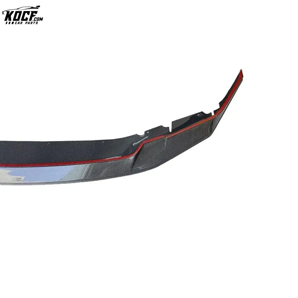 GTS style Carbon Fiber Lower Front Bumper Spoiler Splitter Lip For BMW F90 M5