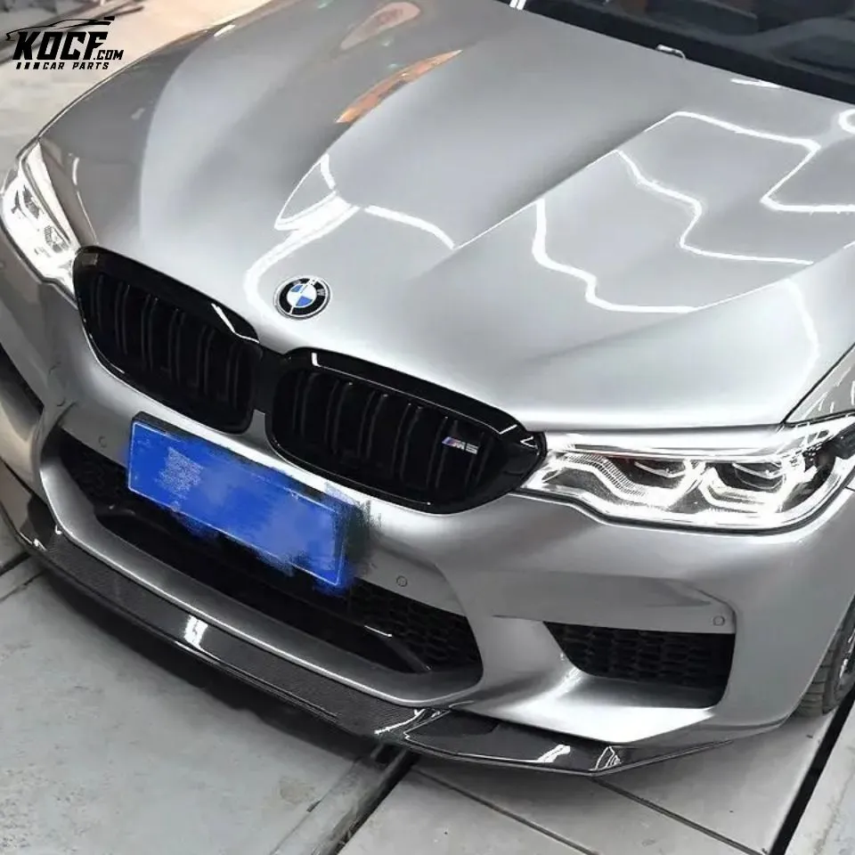 GTS style Carbon Fiber Lower Front Bumper Spoiler Splitter Lip For BMW F90 M5