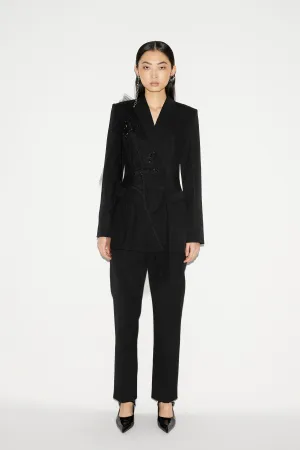 HENRY TROUSERS BLACK TAILORING