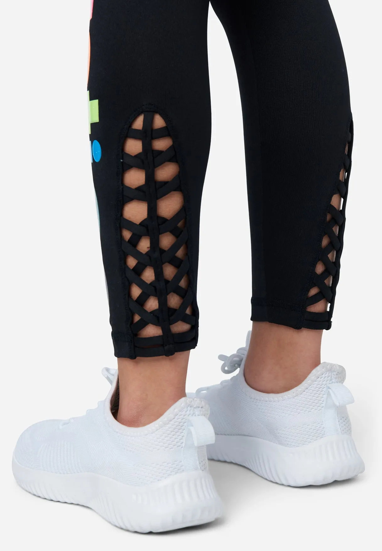 J Sport Rainbow Leg Detail Legging