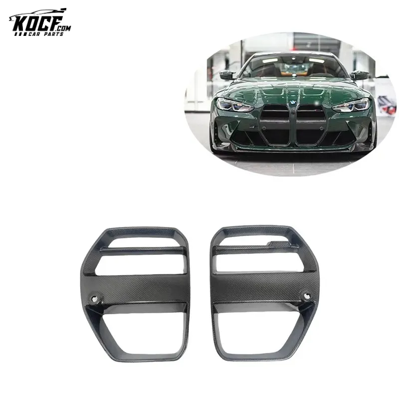 M4 G82 Vor-style Aero Carbon Fiber Front Hood Grill Cover For BMW G80 M3 G82 G83 M4 2022