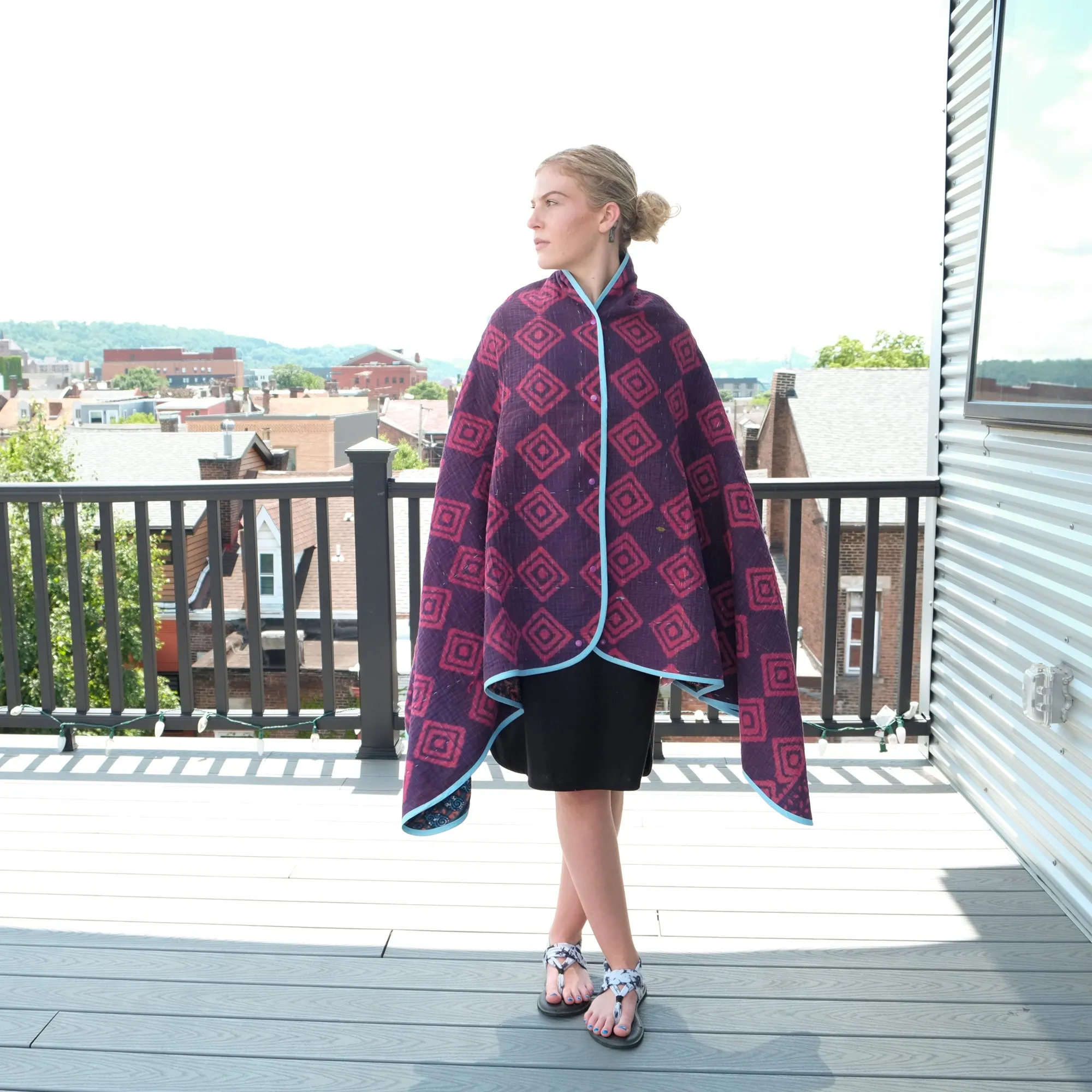 Nellie Poncho/ Blanket 022