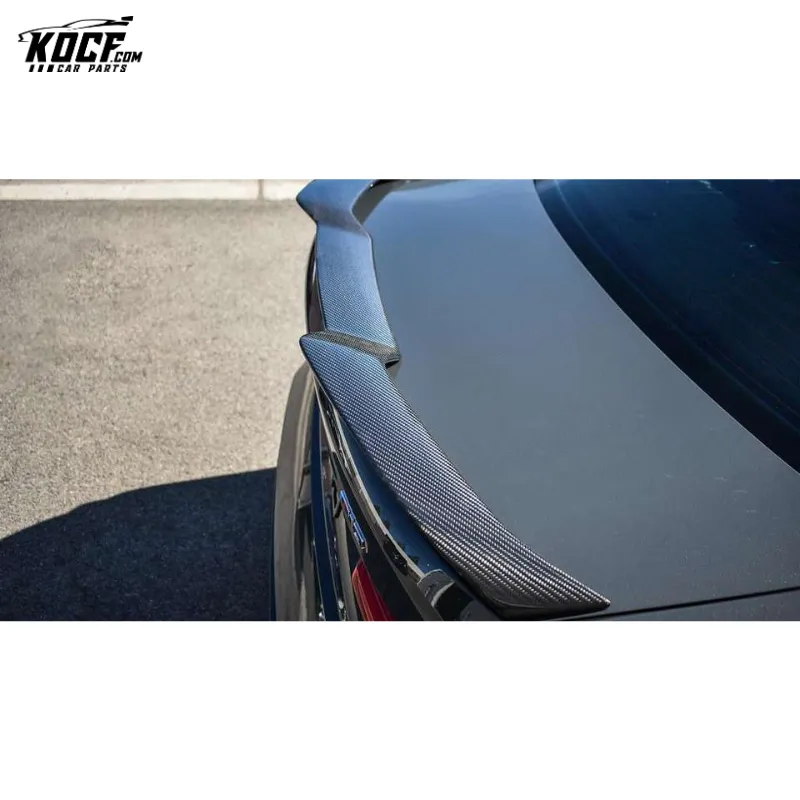 NEW G80 M3 Vor-style Carbon Fiber Decktail Spoiler Rear Trunk Spoiler For BMW G80 M3 G82 M4 2022