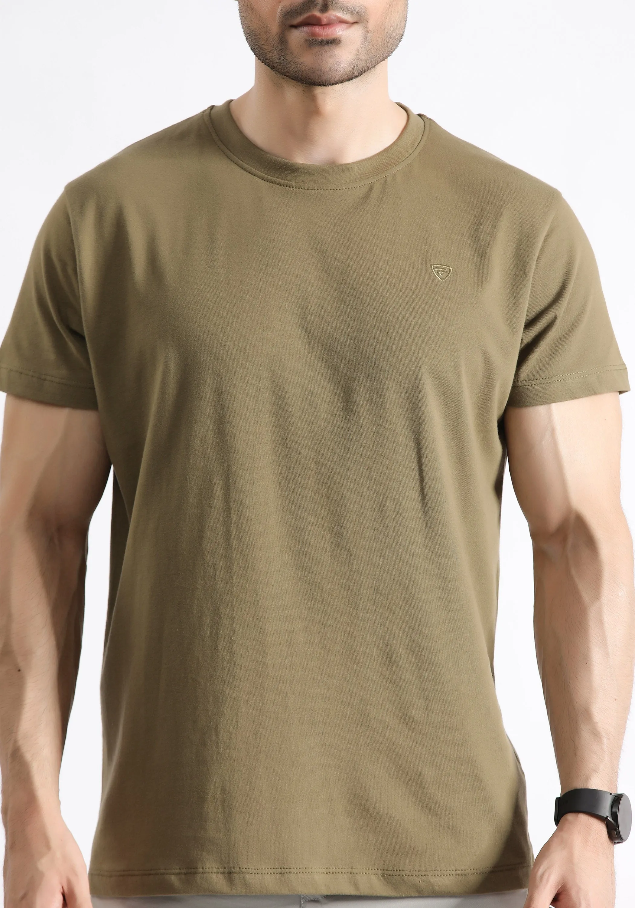 Olive Basic T-shirt