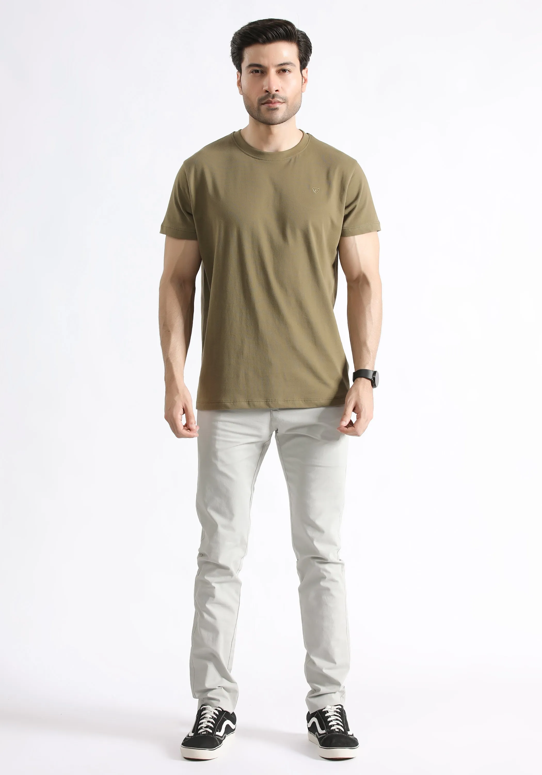 Olive Basic T-shirt