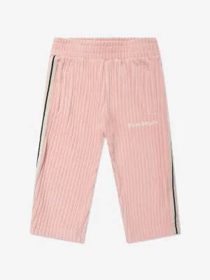 Palm Angels Baby Girls Track Pants in Pink