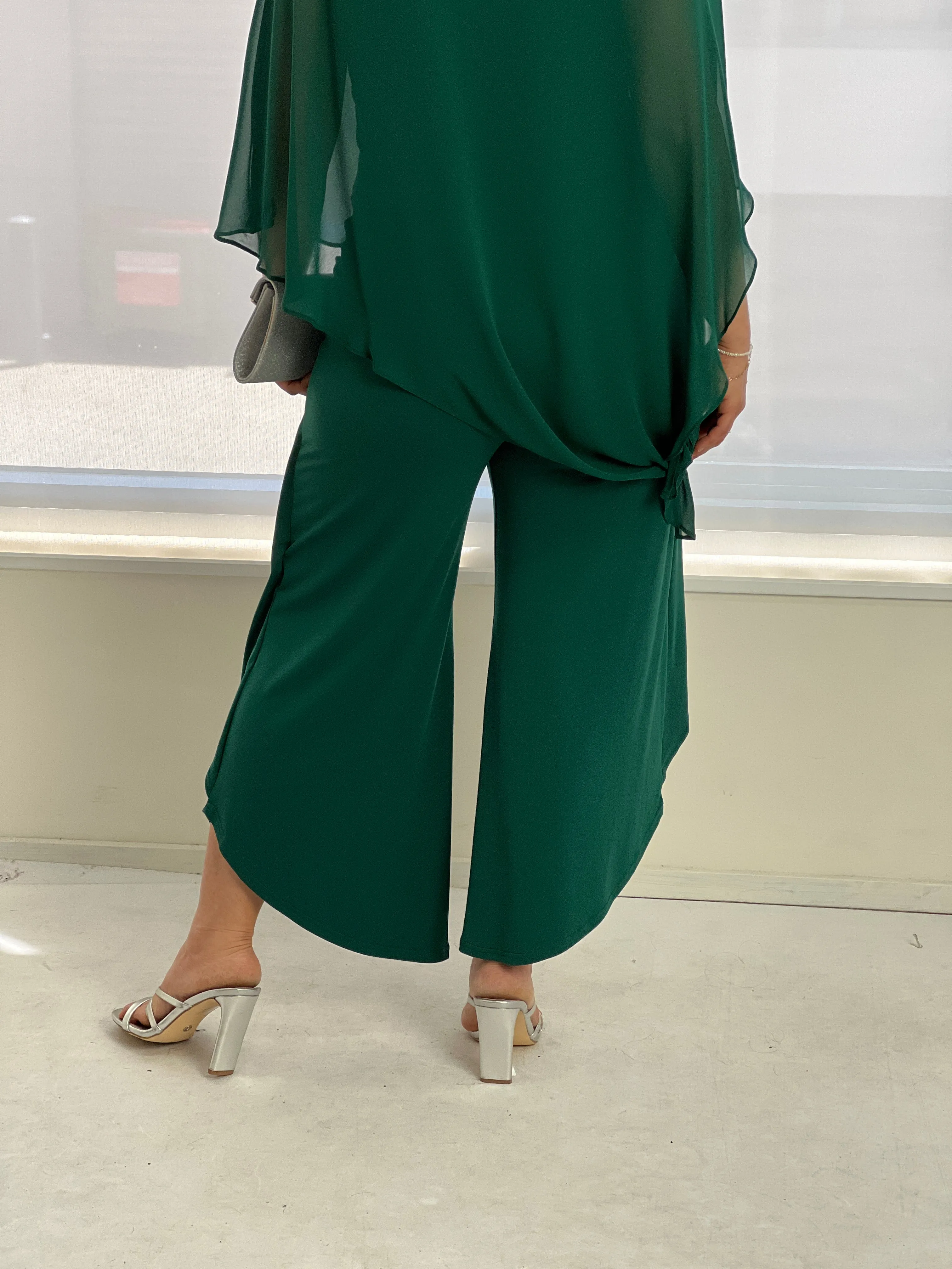 Pyrmont Emerald Layered Pants