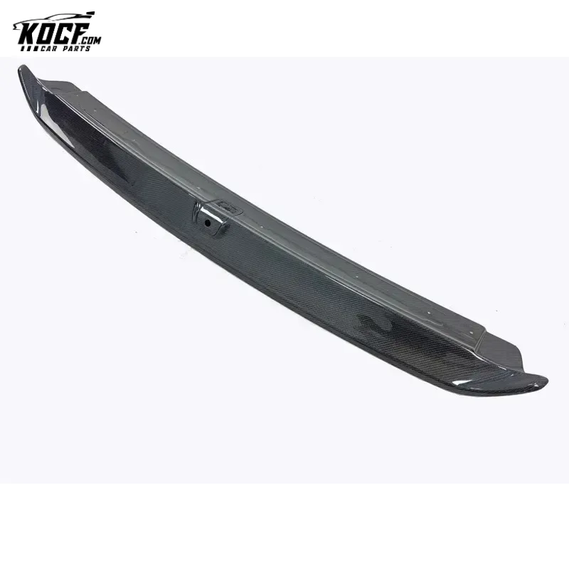 Roof Visor Wing Carbon Fiber SRT Hellcat Red eye Style Rear Trunk Spoiler Body Kit Fit For 2015 - 2021 Dodge Challenger