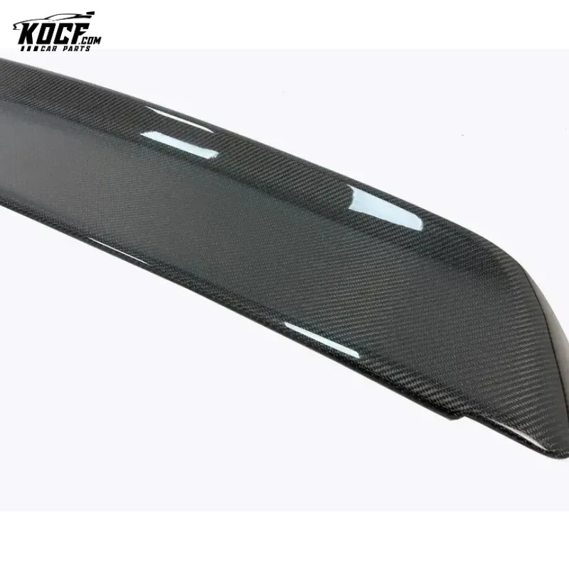 Roof Visor Wing Carbon Fiber SRT Hellcat Red eye Style Rear Trunk Spoiler Body Kit Fit For 2015 - 2021 Dodge Challenger