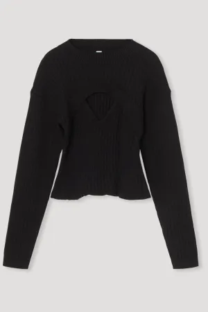 Résumé VivianRS Knit Blouse Black