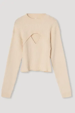 Résumé VivianRS Knit Blouse Creme