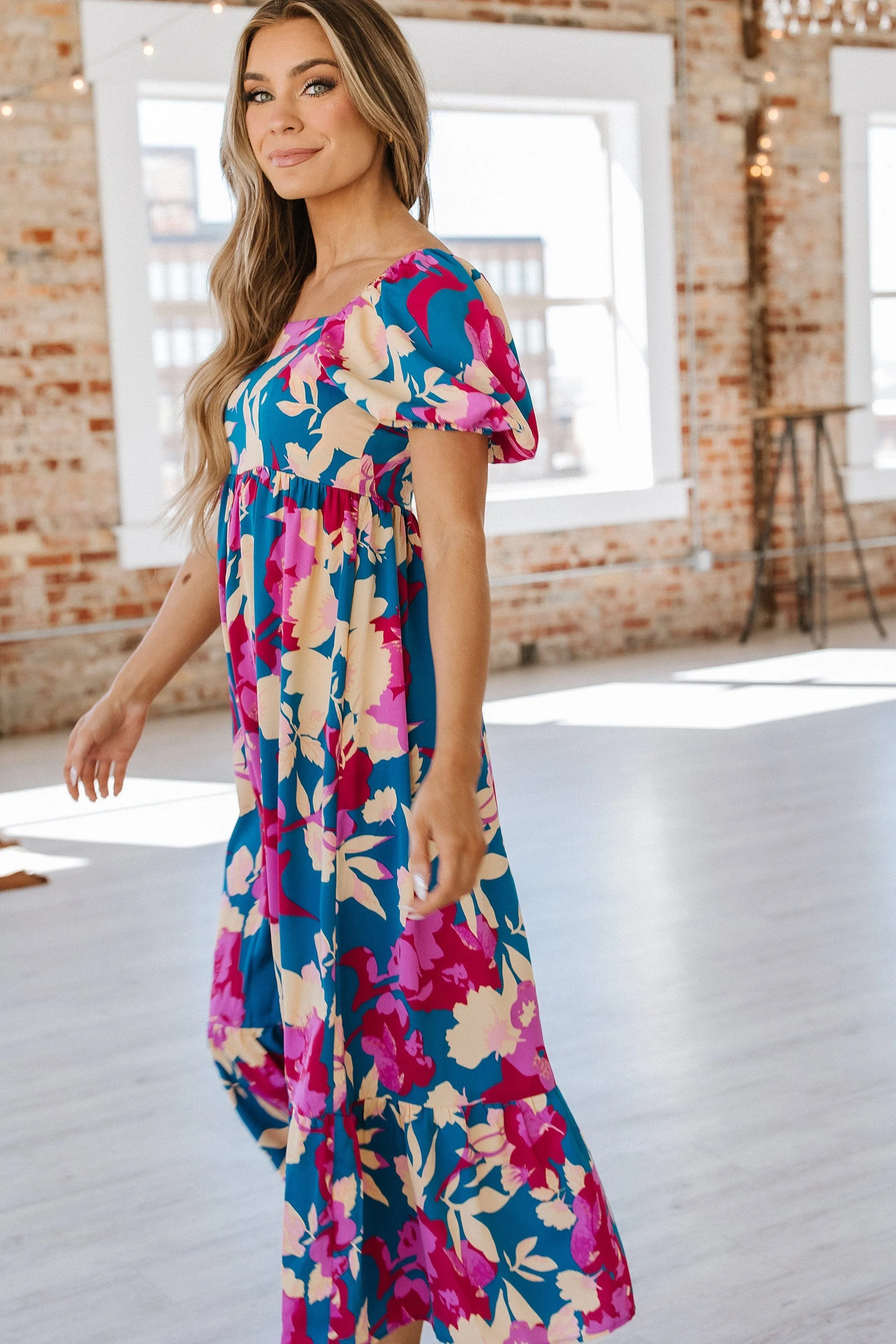 SALE - Weaver Floral Maxi Dress | Size Small