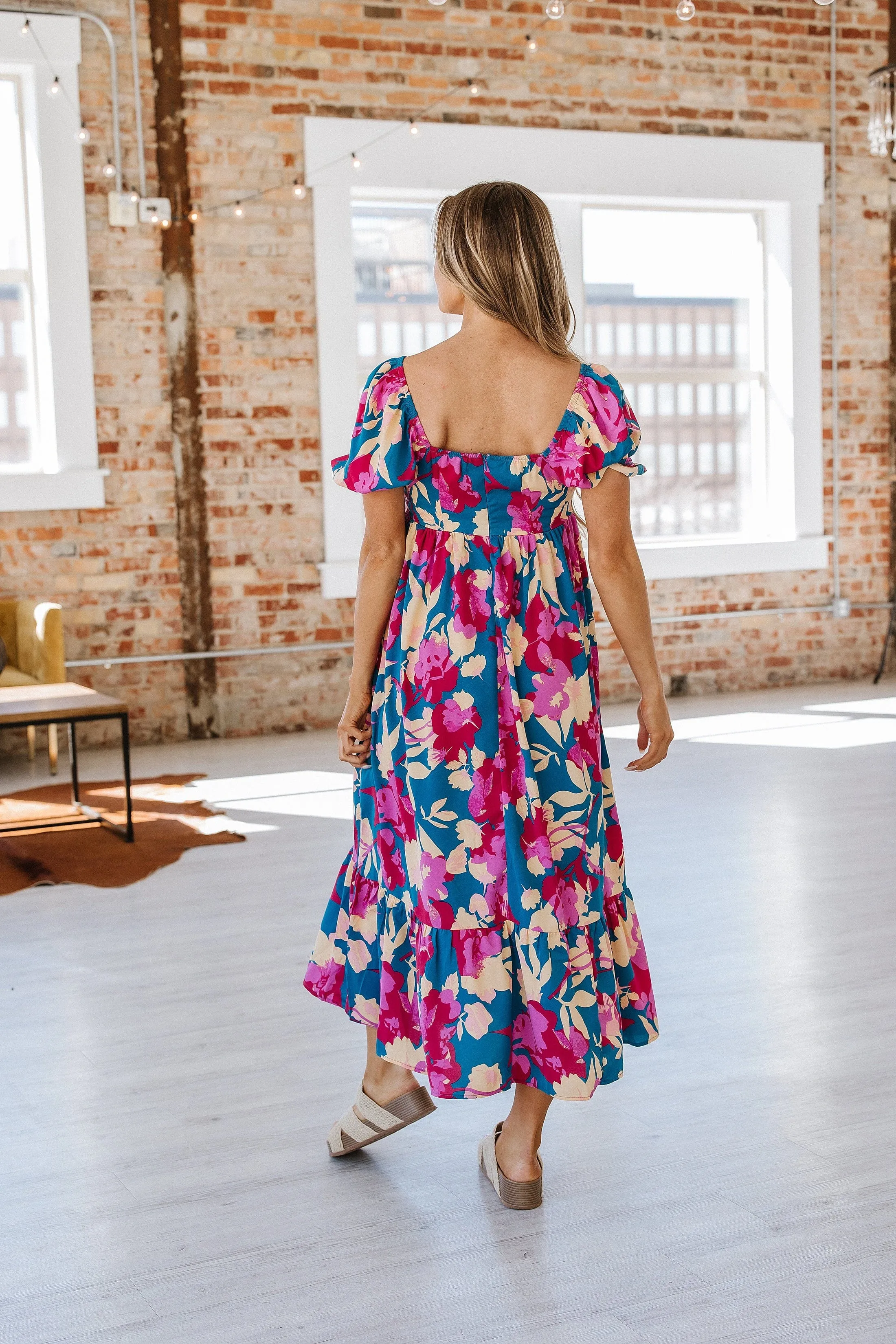 SALE - Weaver Floral Maxi Dress | Size Small