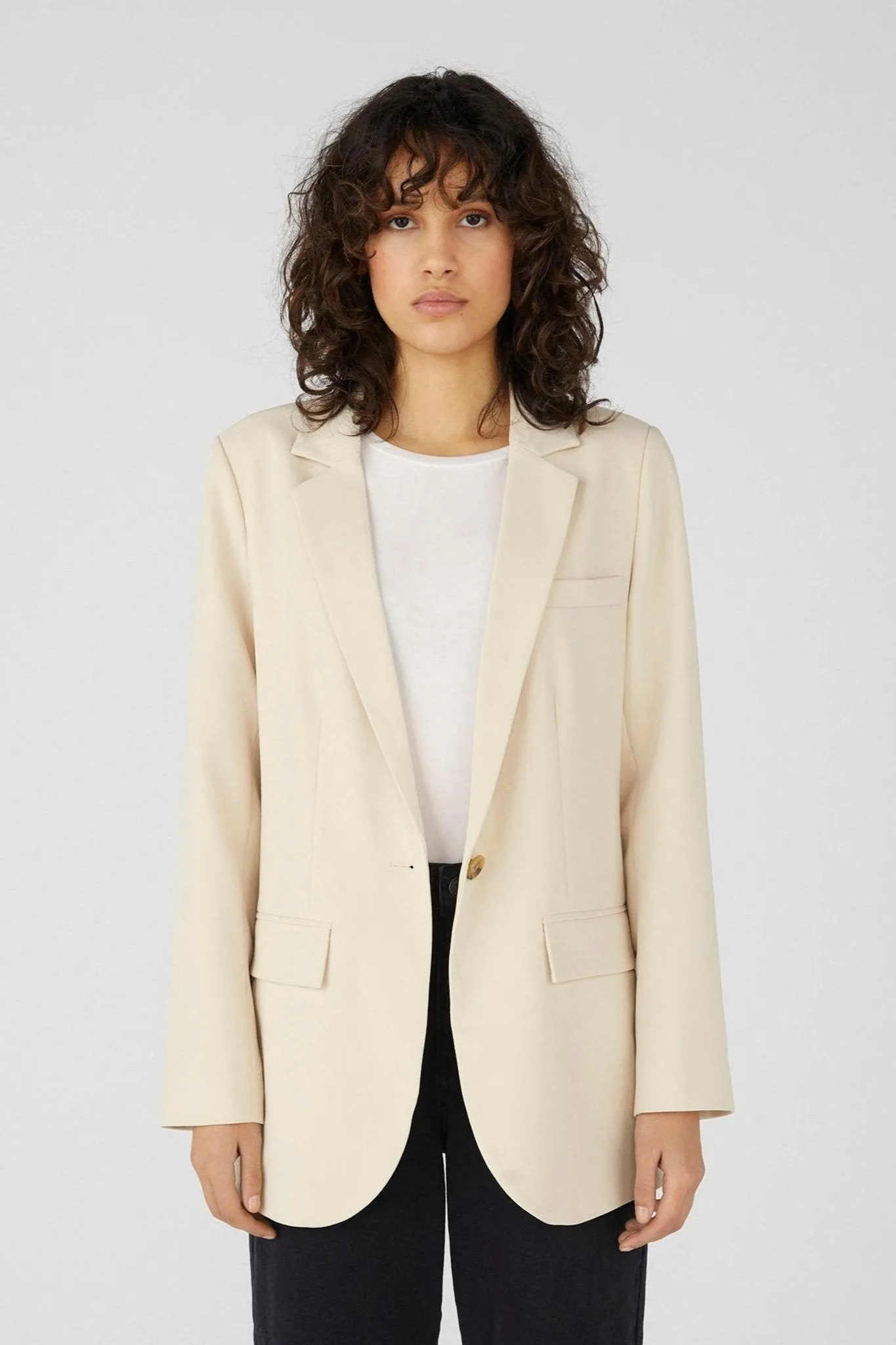 Sigrid Blazer - Sandshell