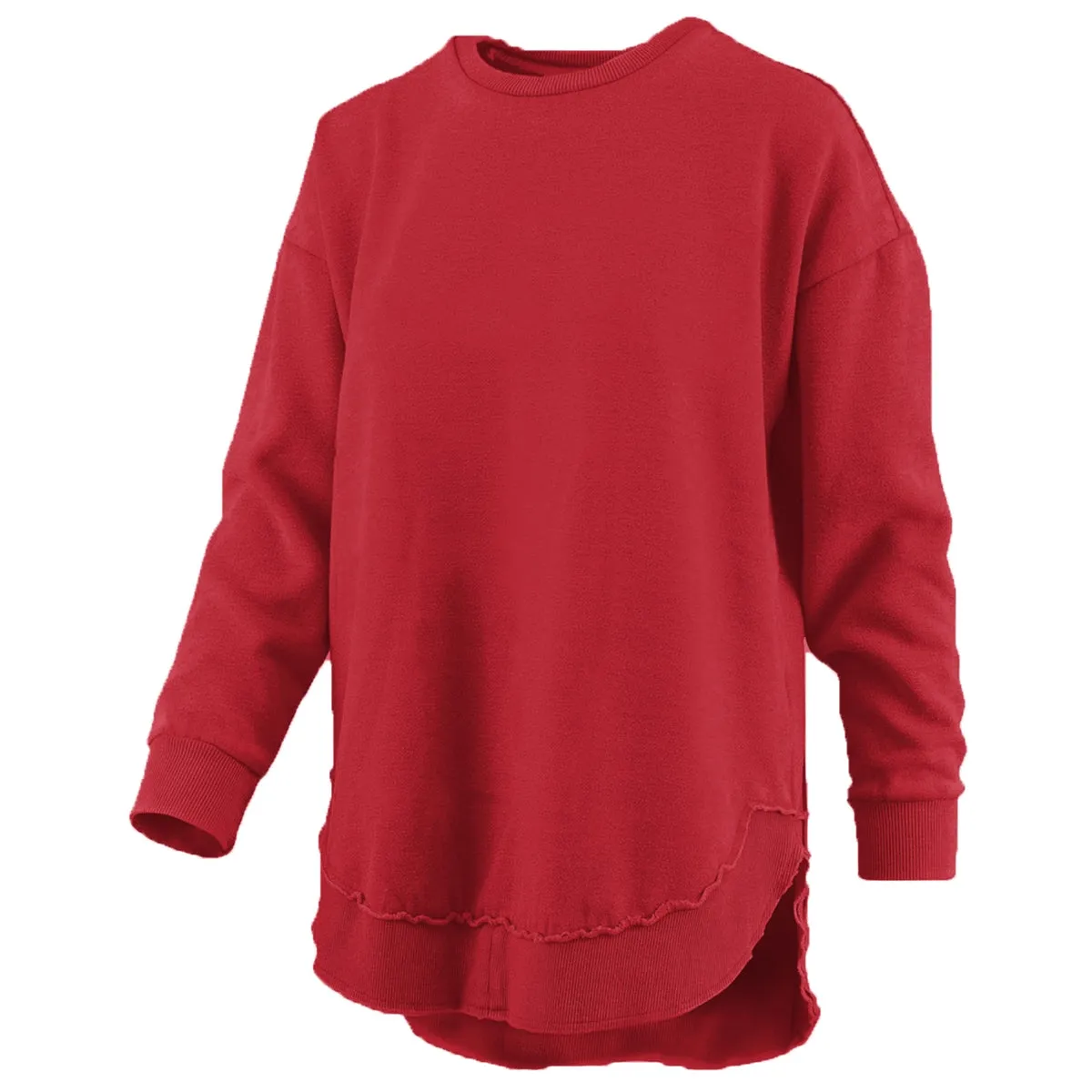 Southern Couture Comfy Round Here Crewneck - Red