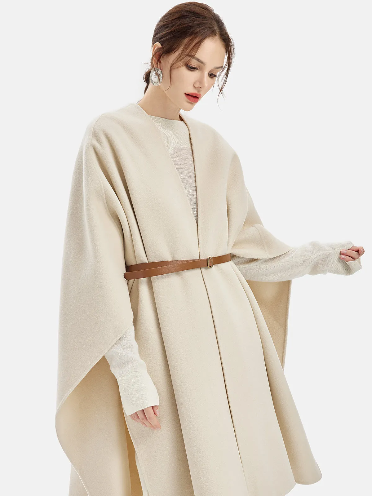 Versatile Australian Wool Poncho